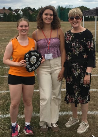 Impey Shield presentation at Sports Day 2025
